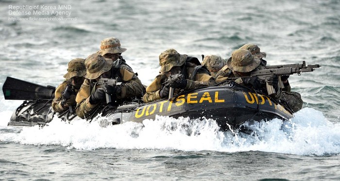 "Đặc nhiệm Seal của Hải quân Hàn Quốc"